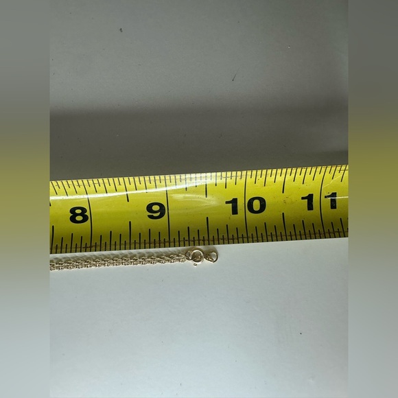 Danbury Mint Gold-Plated sterling silver cat pendant necklace diamond accents - Picture 7 of 7